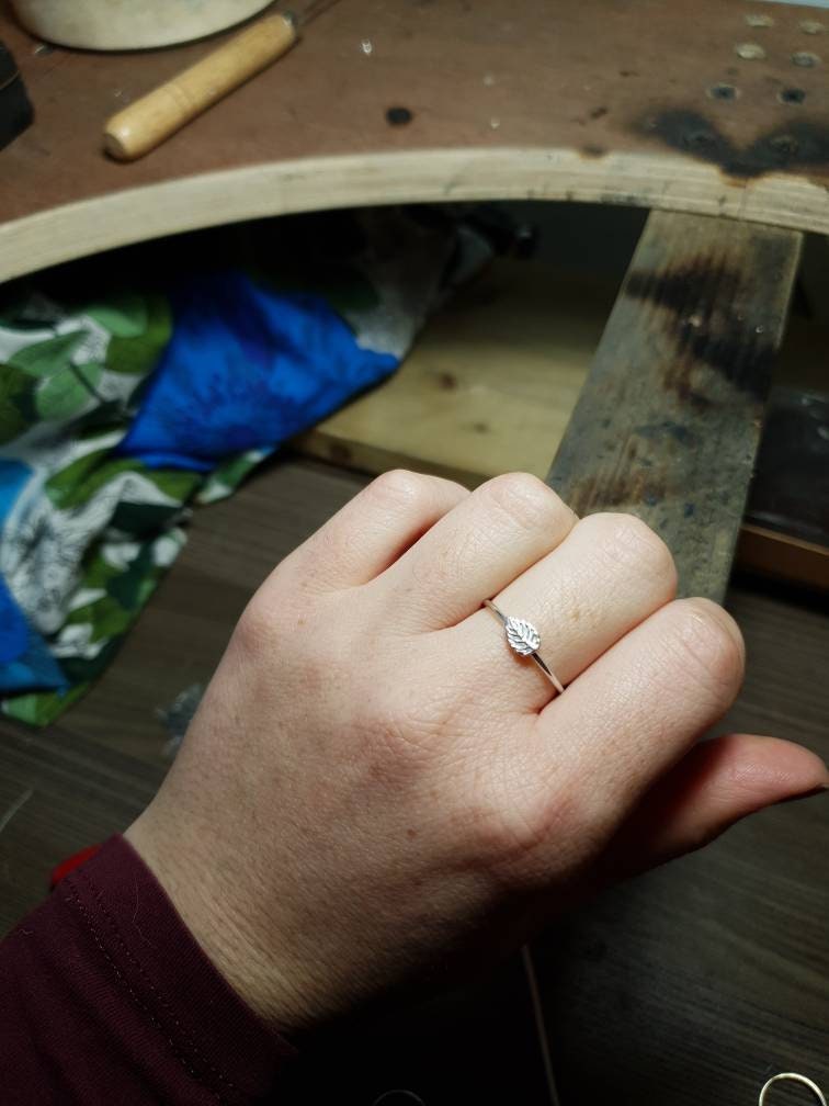 Leaf Stacker Ring