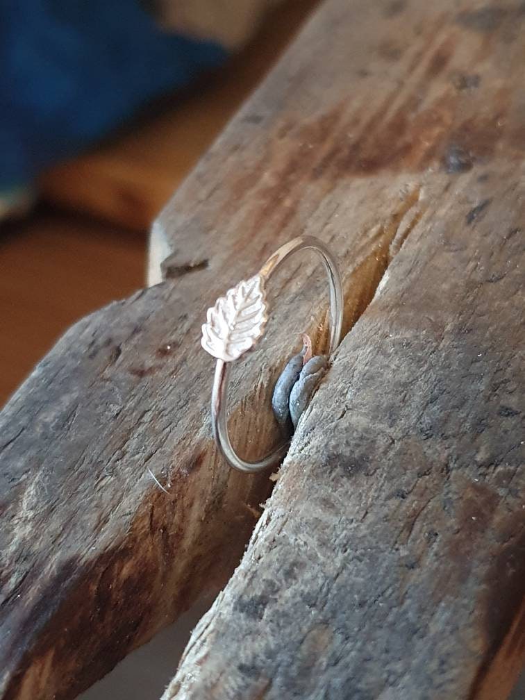 Leaf Stacker Ring